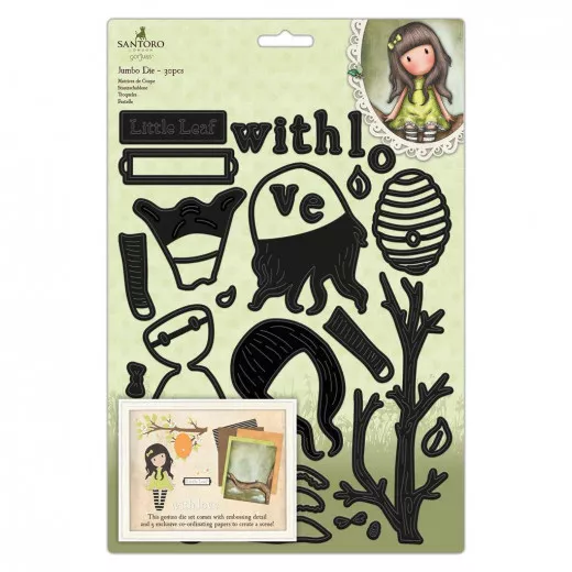 Gorjuss Jumbo Die Set - The Little Leaf